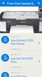 Mobile Screenshot of printerdrives.net